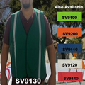 Economy Dark Green Mesh Safety Vest
